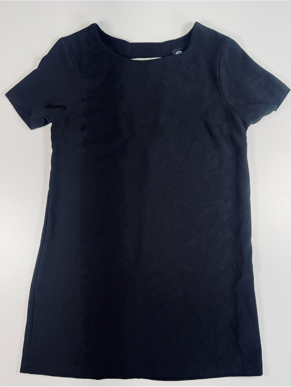 bobeau Black Textured Shift Dress